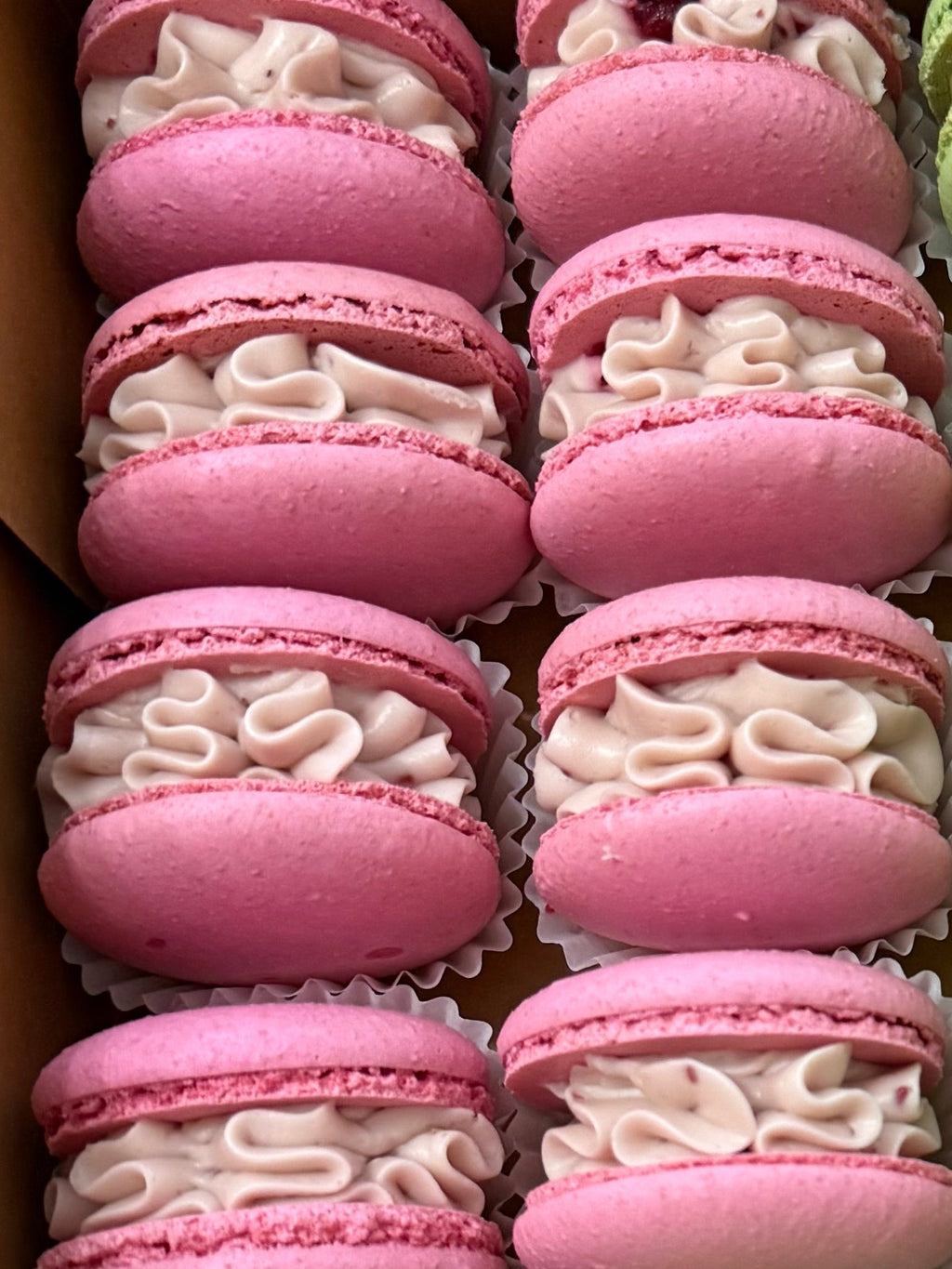 Raspberry Macaron