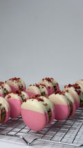 Strawberry Matcha Macaron