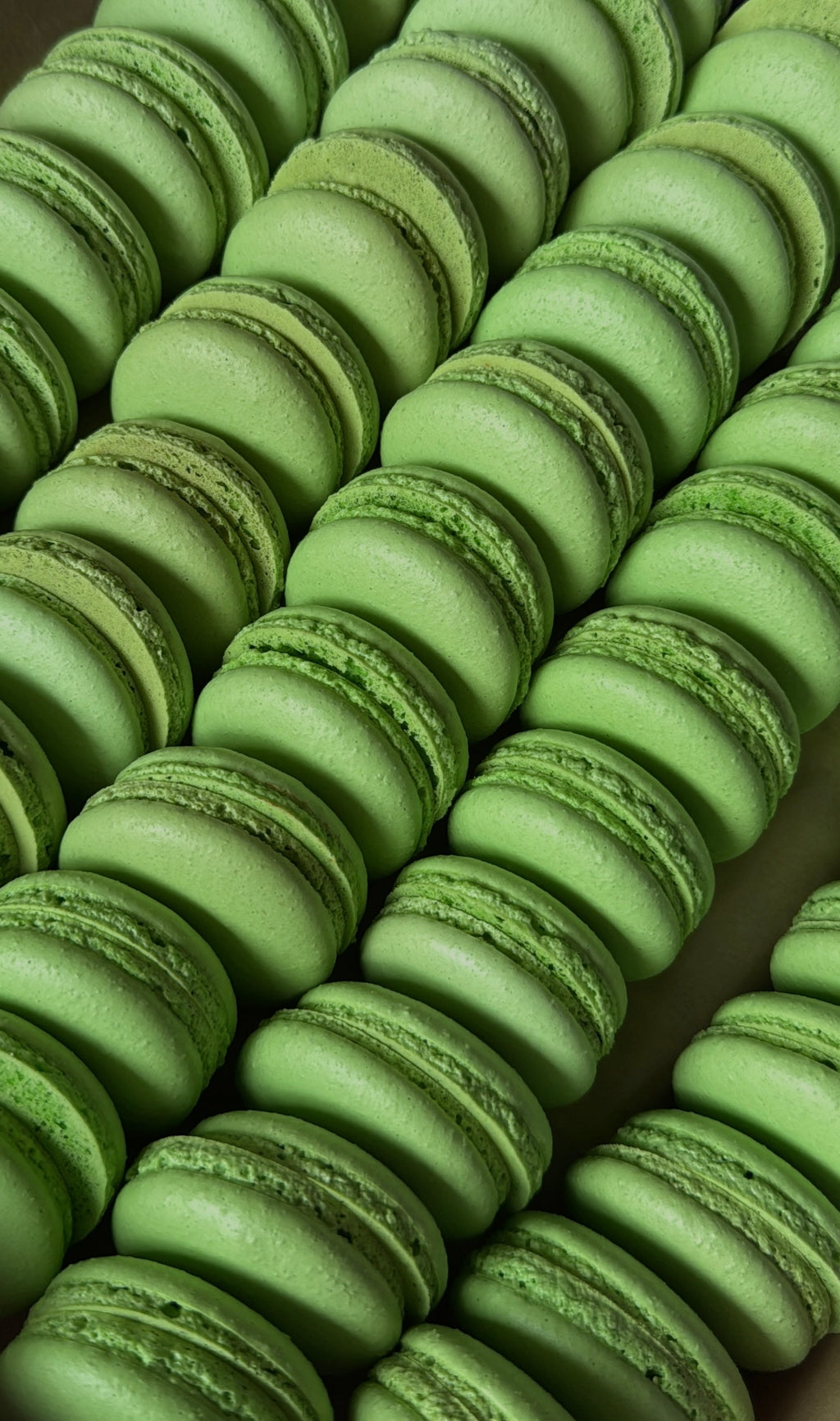 White Chocolate Pistachio Macaron